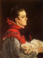 Monet, Claude Oscar - Camille with a Small Dog